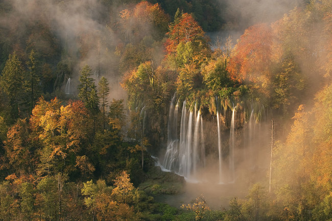 Plitvice Lakes, Plitvička Jezera, Croatia.