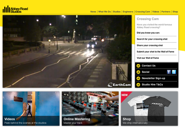 5.) Abbey Road Webcam: People holding up traffic imitating the Beatles. (Awesome...NOT.)