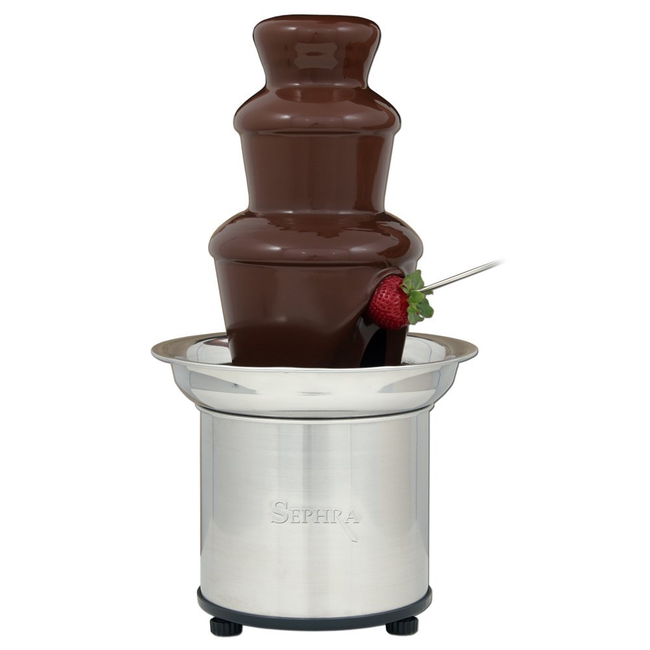 10.) Chocolate Fountain.