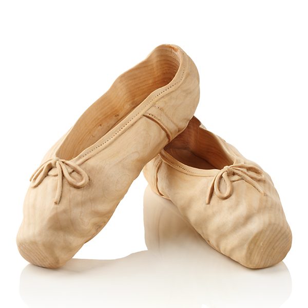 Wooden Ballerina Slippers