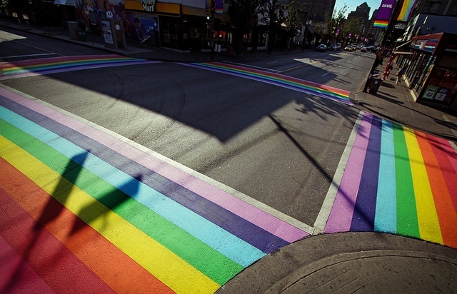 6. Make a rainbow connection in Vancouver, Canada.