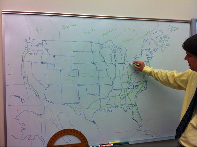 11. We don't need hand drawn maps of the US. It's called Google Maps.