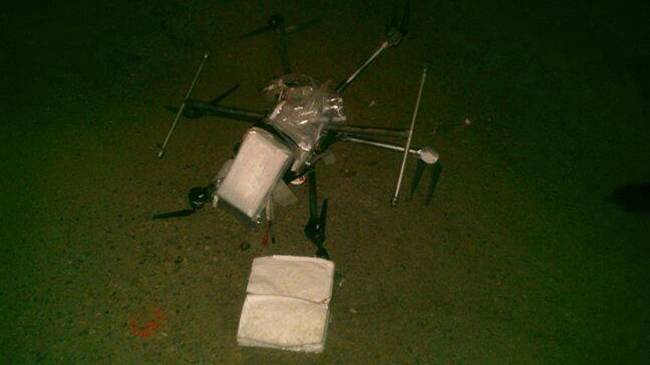 No one knows exactly where the drone was going, but it's almost besides the point. The fact that drones are now being used for drug smuggling means authorities will need to implement a whole new level of defense.