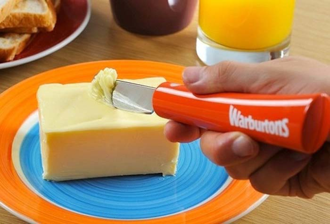 19.) A self-heating butter knife. Perfect!