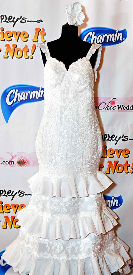 Toilet Paper Dress