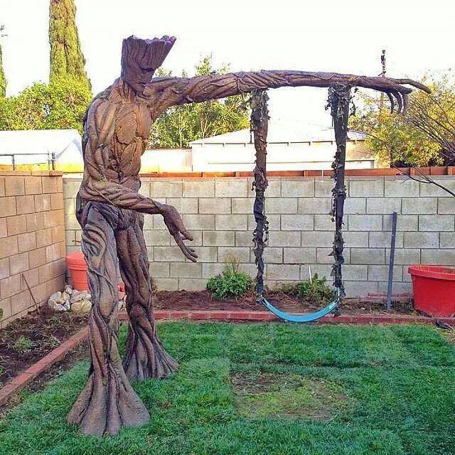 Guardians of the Galaxy's Groot Swing