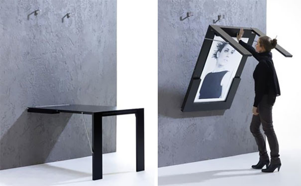 18.) Fold-Up Picture Table