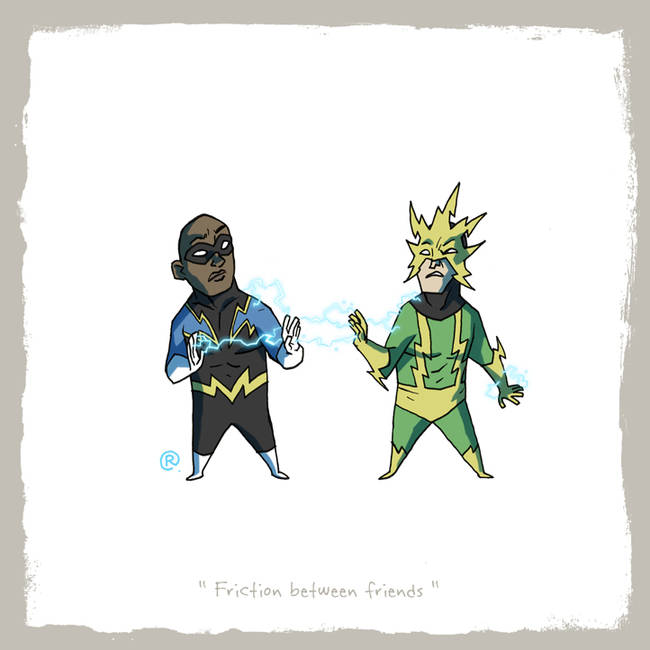 Black Lightning and Electro