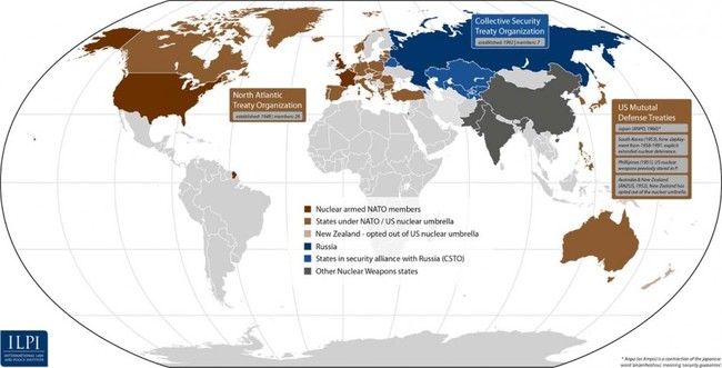 18. The world’s nuclear powers.