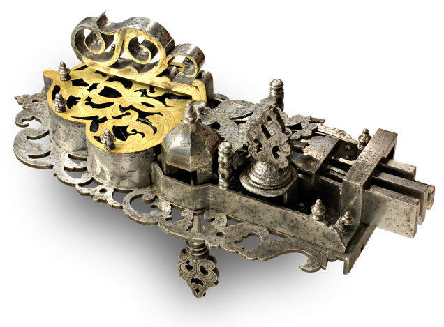 A door lock from Germany, early 17th century.