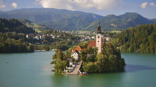 16.) Church of the Assumption, Slovenia.