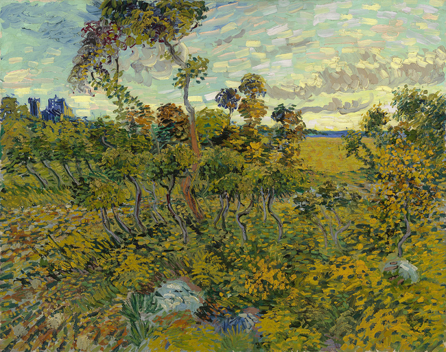 A Long Lost Masterpiece From Vincent Van Gogh: A Norwegian man found the elusive 'The Sunset At Montmajour' in his attic in 1991, about 100 years after the troubled artist killed himself. The man originally thought the painting to be a fake because it was unsigned, but using x-ray technology it was revealed to be an authentic Van Gogh.