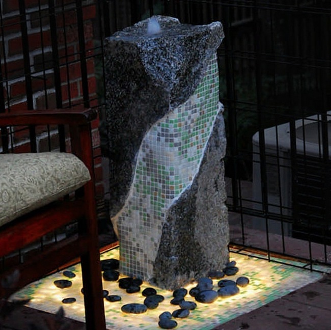 13) River Rock: <a href="https://www.artaic.com/diy-indoors-out-rooftop-renovation-backlit-mosaics/">Full Instructions</a>.