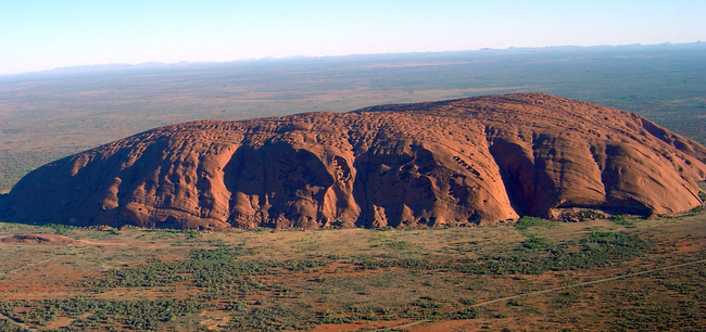 6.) Uluru Rocks.