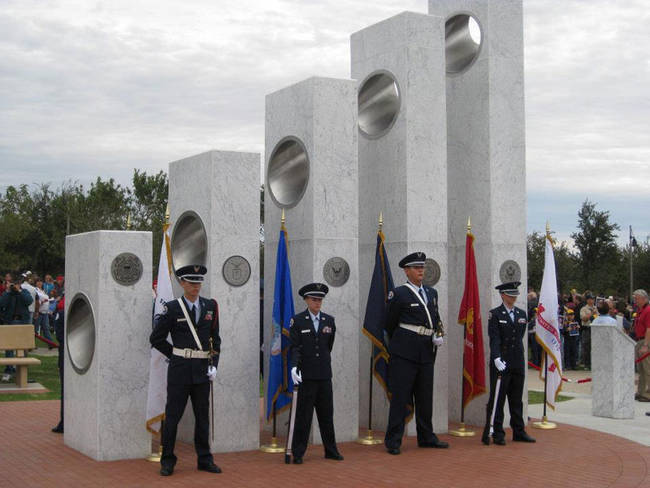 The monument at the Anthem Veterans Memorial is unlike any you've seen before.