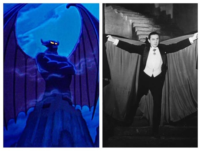 14.) Chernabog from Fantasia was based on Bela Lugosi.