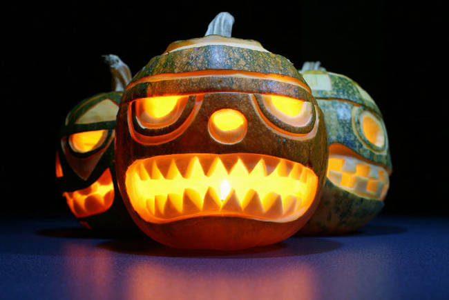 21.) The last samurai pumpkins.