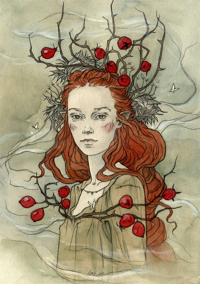 <i>Rosehip Crown</i>