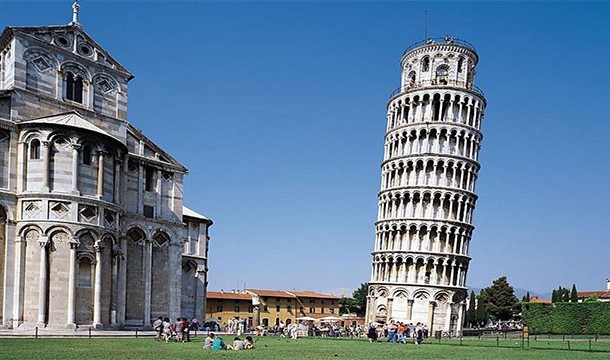 7. It took 177 years to build the Tower of Pisa and only 10 years for it to start leaning.