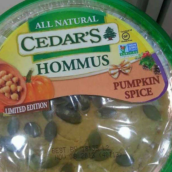 Pumpkin spice. Really?