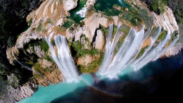 4.) Tamul waterfall (Mexico).