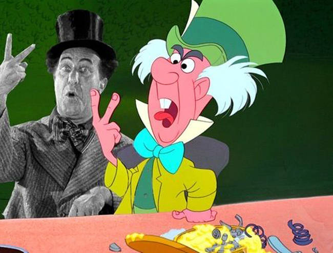 The Mad Hatter from <em>Alice in Wonderland</em>