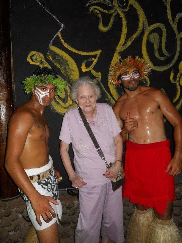 About to perform a traditional dance with some locals. Panama, 2011.