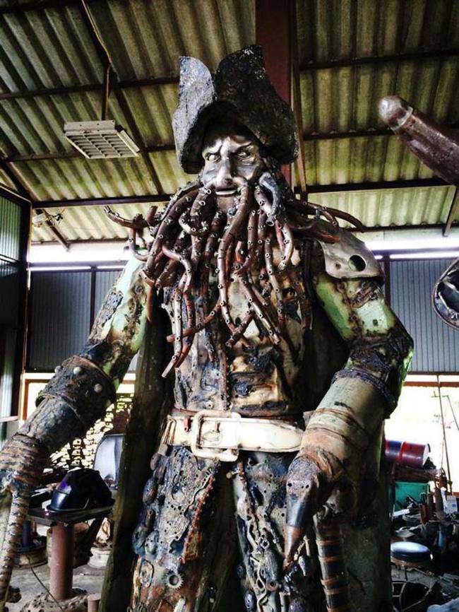 1.) Davey Jones from Pirates of the Caribbean.