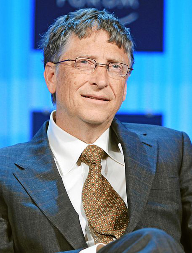 1.) Bill Gates: Driving without a license and speeding.