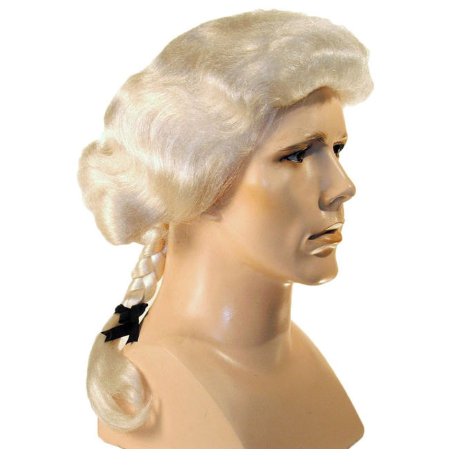 3.) Colonial wigs to look classy for any occasion.