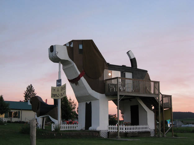 8.) Dog Bark Inn in Cottonwood, Idaho