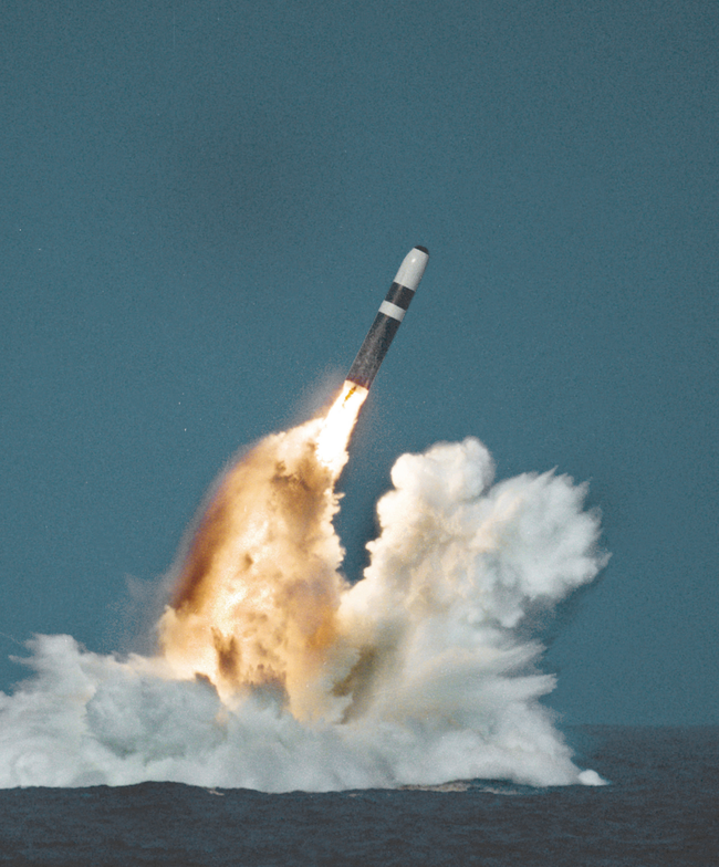 7.) The Trident II D5 SLBM.