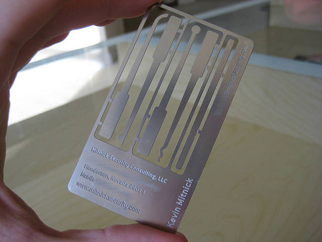 This card doubles as a lock pick. Just don't give it to robbers.