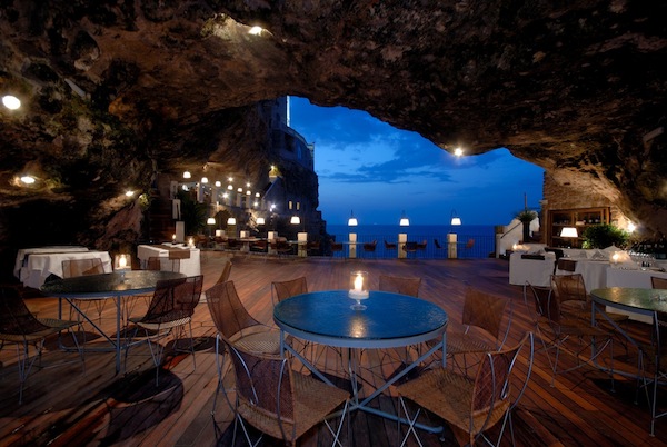 Hotel Ristorante Grotta Palazzese, Italy.