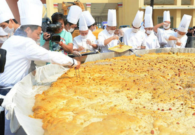 World Record holders in Ohio baked up a <a href="https://www.pumpkinnook.com/giants/pumpkinpierecord.htm" target="_blank">3,699 pound pie</a> back in 2010.