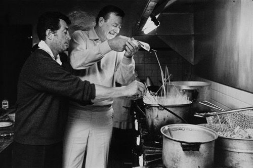 27. Dean Martin and John Wayne