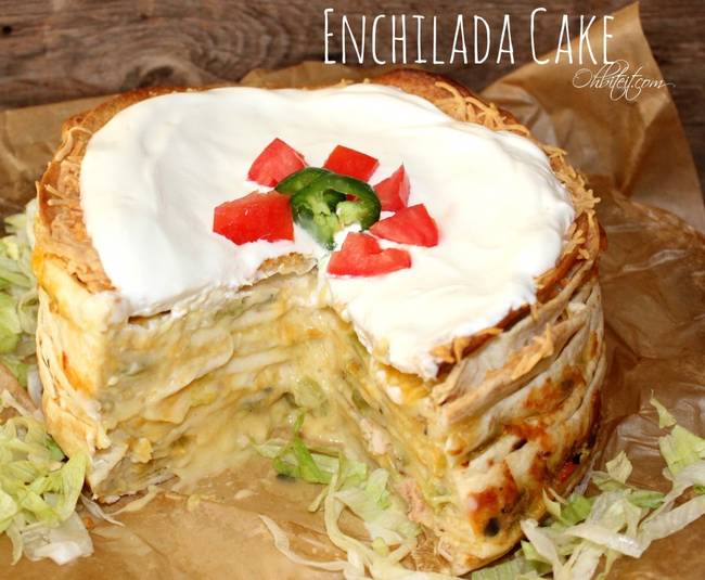 <a href="https://www.ohbiteit.com/2014/10/enchilada-cake.html" target="_blank">Enchilada Cake</a>