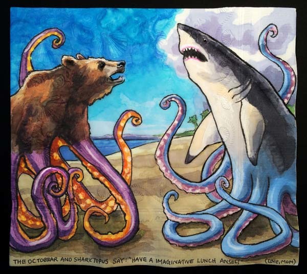 "Octobear and Sharktopus"