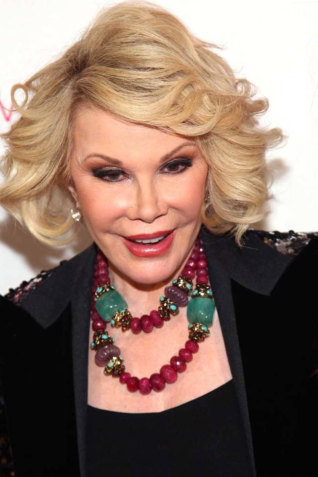 21.) Death Of Joan Rivers - September 2014.