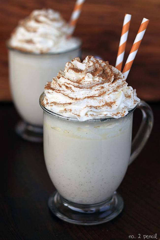 Pumpkin Spice White Hot Chocolate