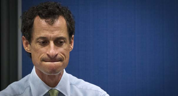 10.) How could anyone forget Anthony Weiner? The man made legendary by his Twitter fiasco can never be forgotten. He tweeted lewd pictures of himself to his followers and has basically become the laughingstock of the political world.