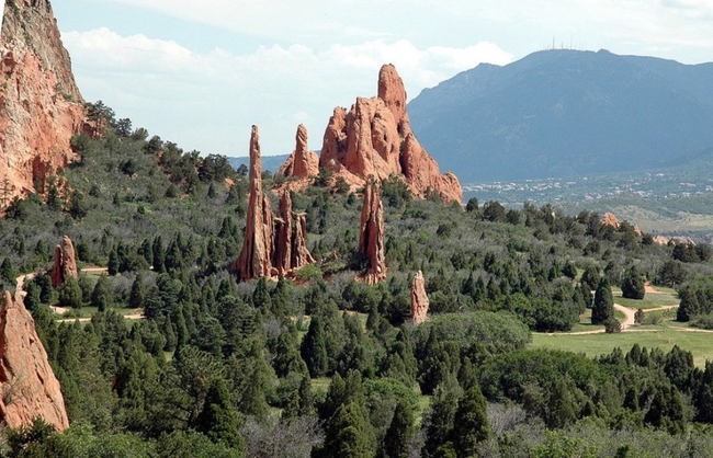 Garden of the Gods, Colorado Springs, CO, USA