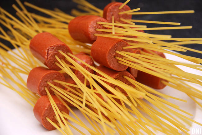 Hot Dog Spaghetti