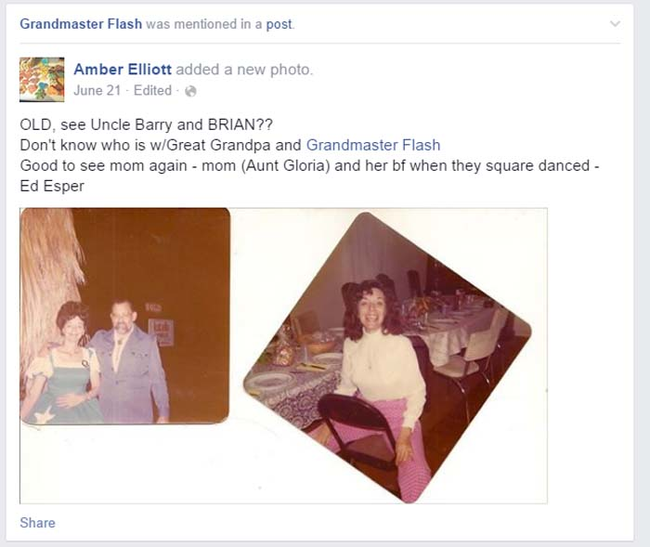 2.) Grandmaster Flash has been around for a while.