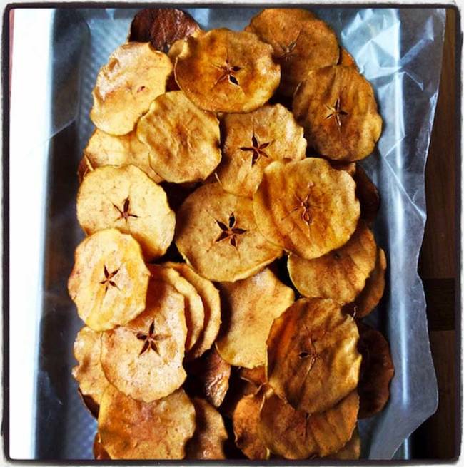 Baked Apple Chips