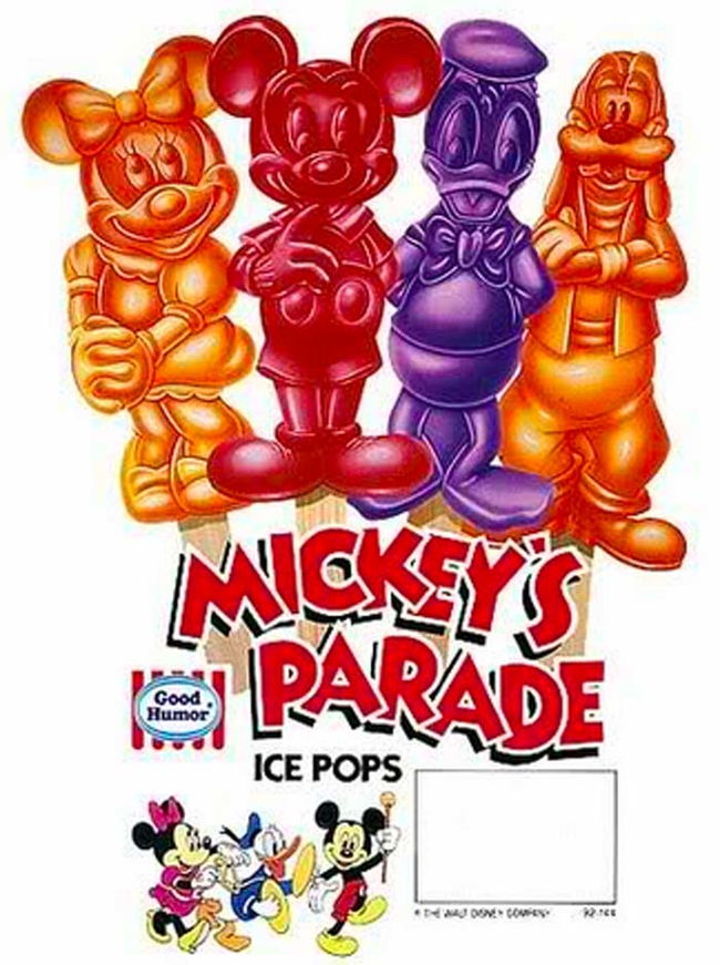 10.) Disney popsicles.