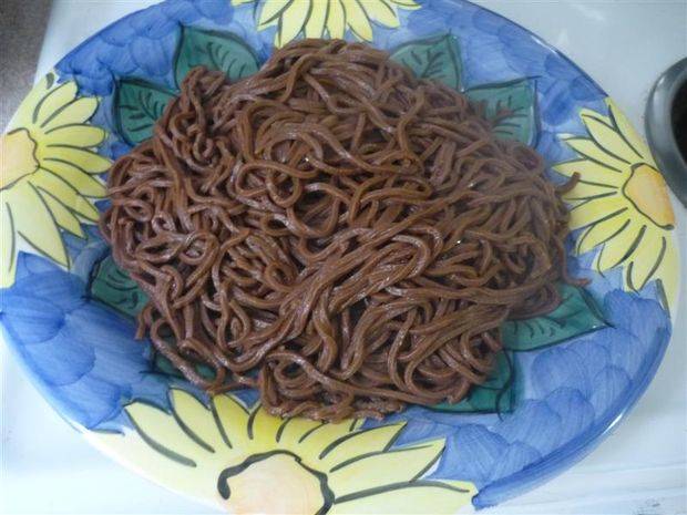 6.) Chocolate Pasta