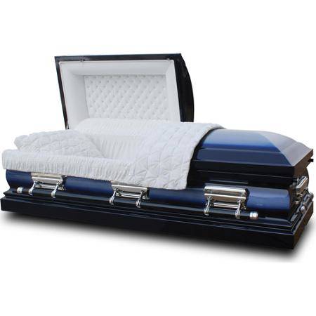 "Midnight Blue" Casket, $1241.82.