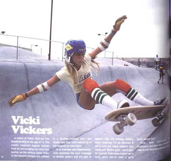 Vicki Vickers.