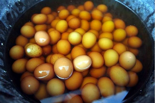 8.) Eggs boiled in the urine of young virgin boys is a delicacy in Dongyang, China.